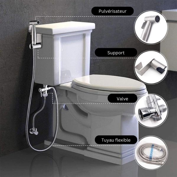 Douchette bidet pour salle de bain