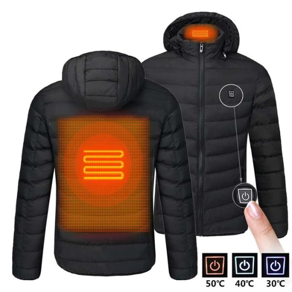 Manteau Chauffant Homme Avec Batterie