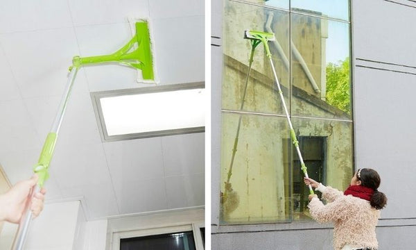 Éponge de nettoyage télescopique  pour le nettoyage des fenêtres