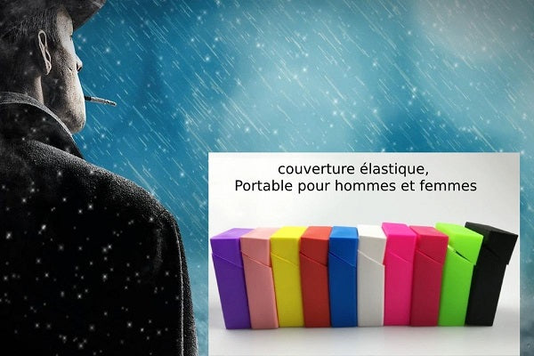 Etui paquet cigarette silicone