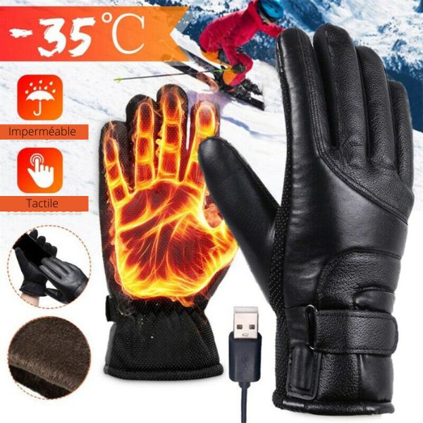 Gants chauffants velo – Fit Super-Humain