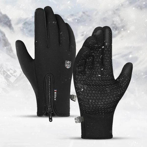 Gants vélo hiver grand froid ALPHA