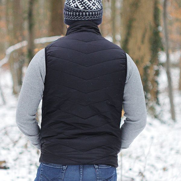 Gilet chauffant taille unique pratique et léger, PIP