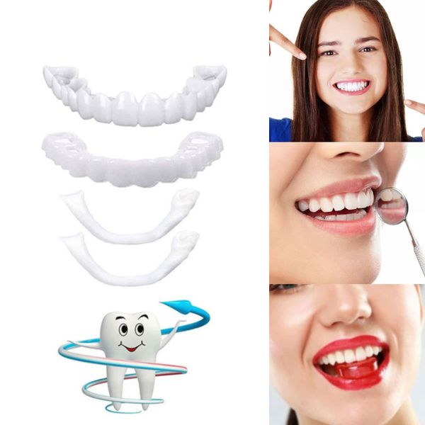 Kit de fausses dents supérieur et inférieur