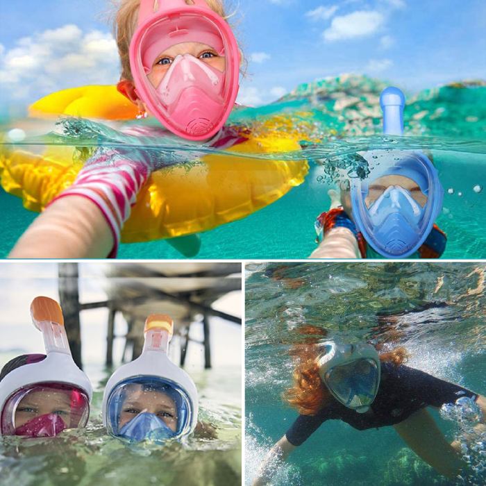 Masque de plongée sous-marine équipement anti-buée équipement piscine Sports