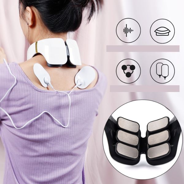 Masseur cervical chauffant