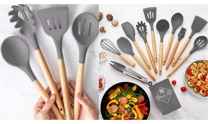 1 Pièce, Outil De Cuisson En Silicone Humanoïde Mignon, Spatule En  Silicone, Fouet, Pinceau À Huile, Cuillère À Mesurer Et Plus Encore  Disponible