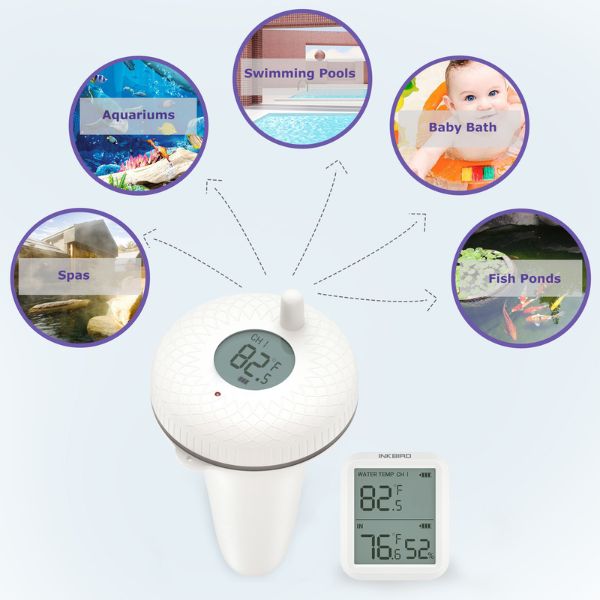 Thermomètre de piscine connecté – Fit Super-Humain