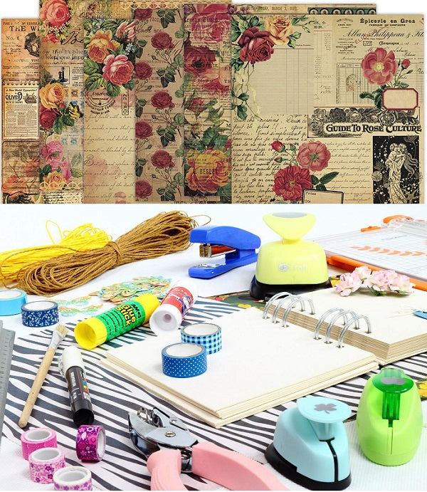 Bloc de papier scrapbooking