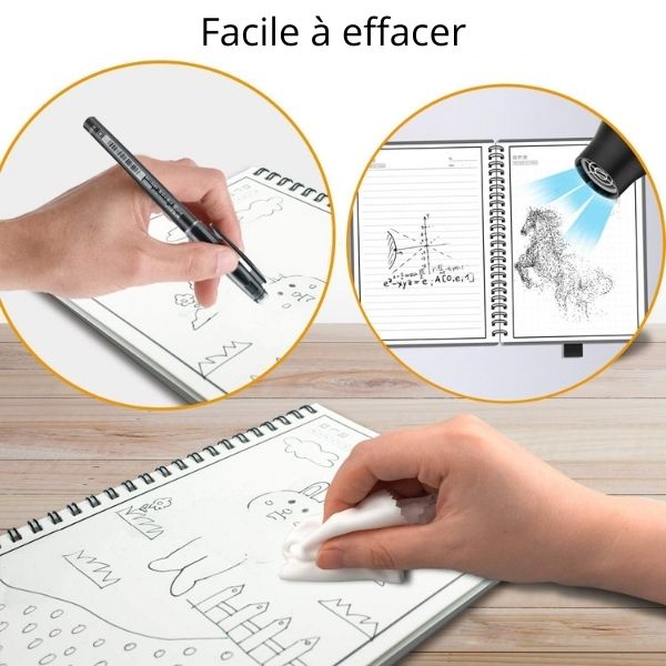 bloc note effacable