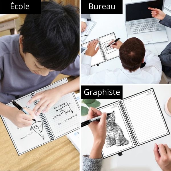 bloc note effacable