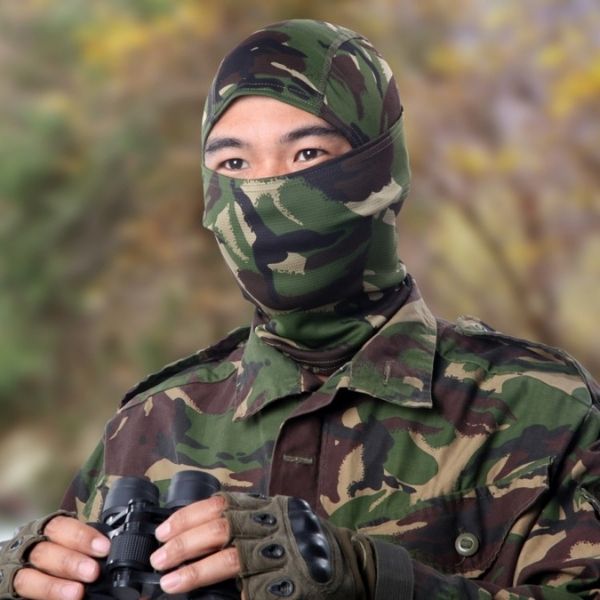 cagoule camouflage qualité