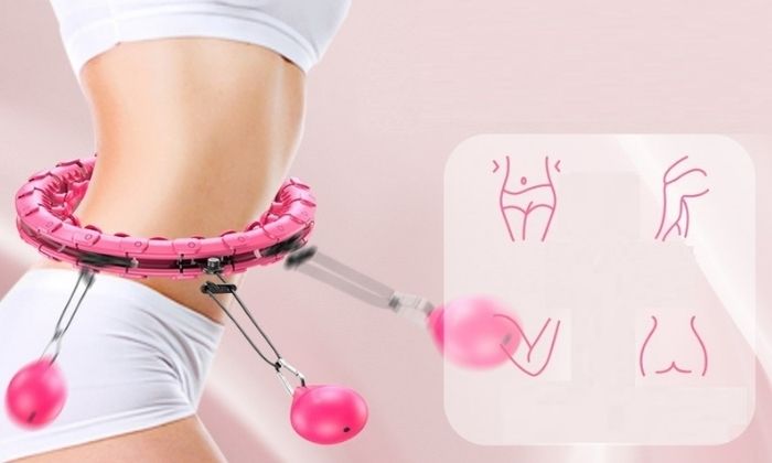 Cerceau Hula Hoop Fitness Minceur per Adulte, Smart Hula Hoop avec Nœuds  Réglables, à la Maison, Brûler Les Graisses des Femmes et des Hommes pour  Massage du Ventre et du Fitness 