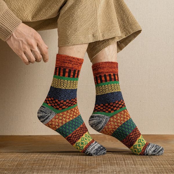 chaussettes en laine épaisse et chaude