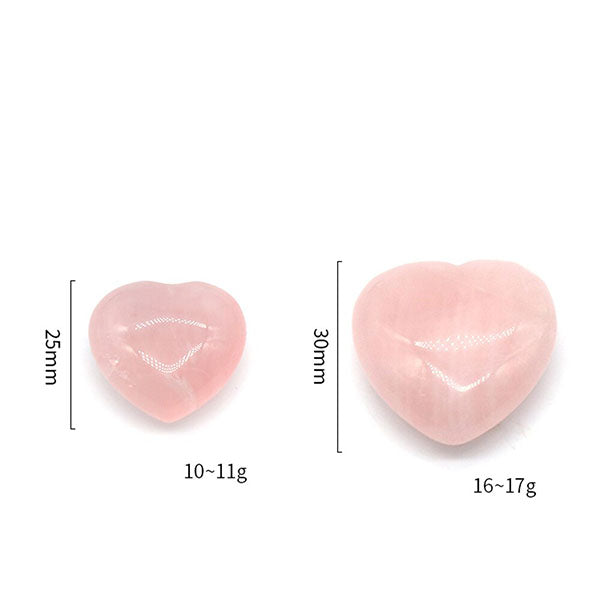 cœur quartz rose à vendre