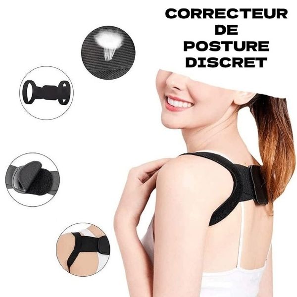 Correcteur posture discret