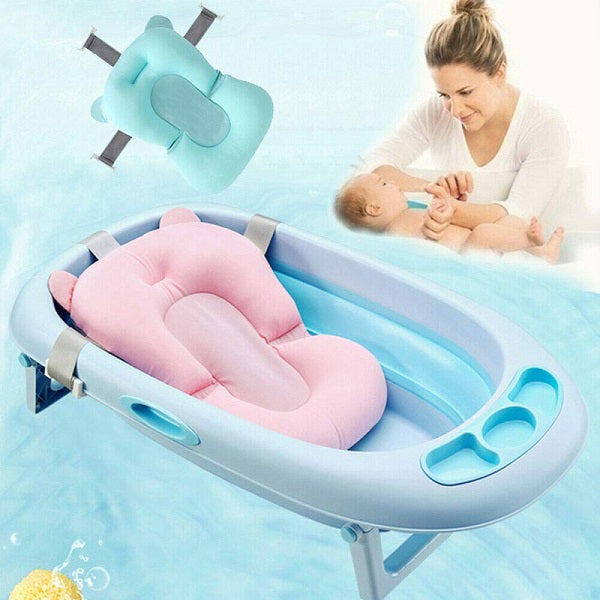 rose) coussin de bain bébé coussin baignoire bébé respectueux de la peau  coffre-fort antidérapant 7389173156985