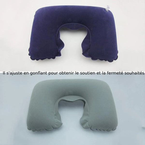 coussin oreiller appui tête  gonflable