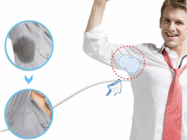 coussinet patch anti transpirant aisselle homme femme
