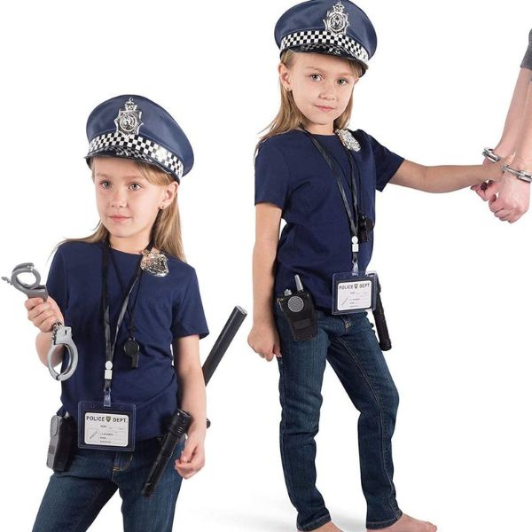 Menottes pour Enfants 2pcs Menotte Police Enfant Professionnel