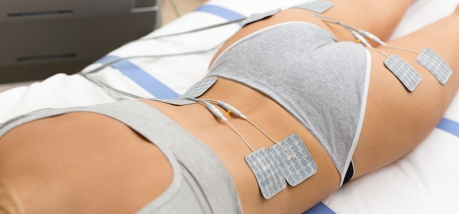 Electrostimulation cuisse, fessier et abdos – Fit Super-Humain