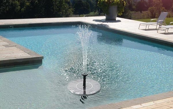 fontaine a eau exterieur solaire