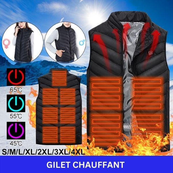 gilet de chasse chauffant avec batterie