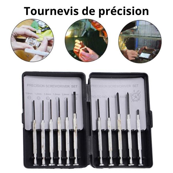 kit de tournevis de précision