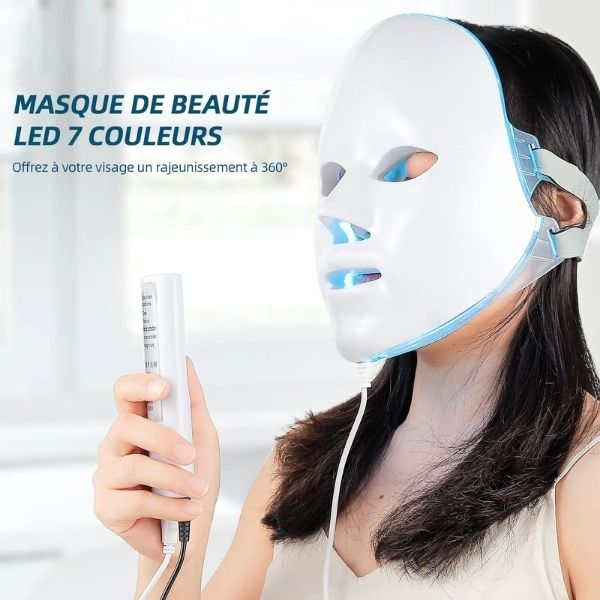 Masque a led visage