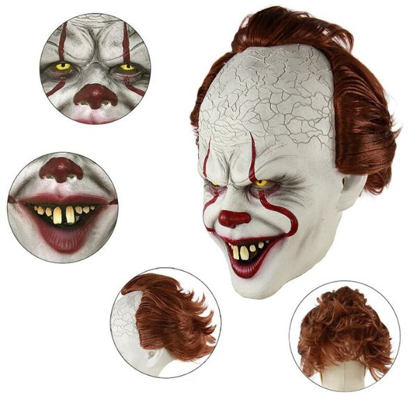 Masque Clown Lumineux Femme