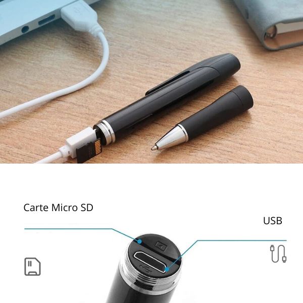 Stylo / Crayon Caméra Espion - Est-ce que ça fonctionne vraiment