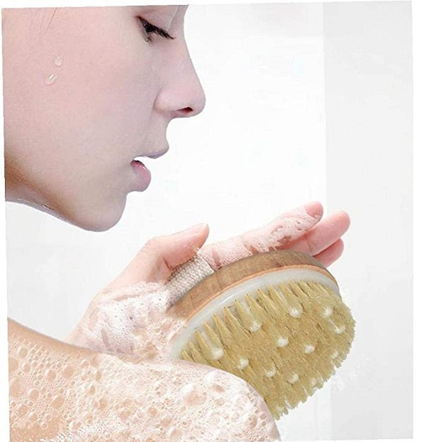 brosse exfoliante corps