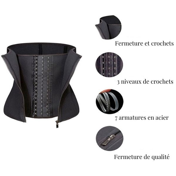 Corset ceinture de Sudation femme