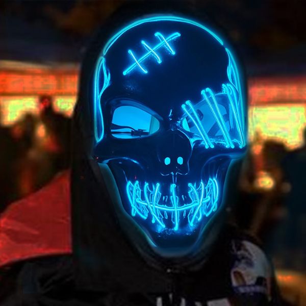 Masque Led Monstre Halloween lumineux