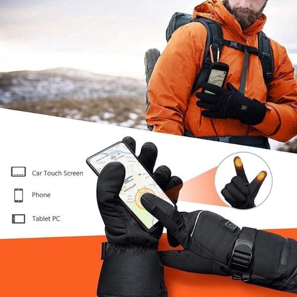 gants chauffants vélo