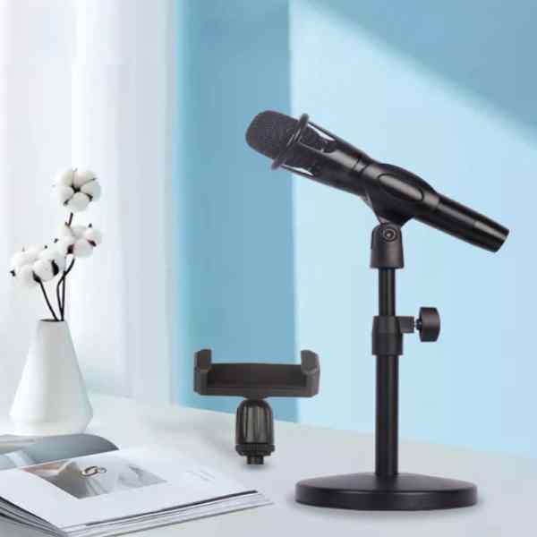 Pied de table pour microphone - Jeulin