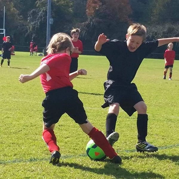 Acheter Protège-tibias de Football en mousse souple et légère pour adultes,  blanc et rouge, protège-tibia de Football pour adultes