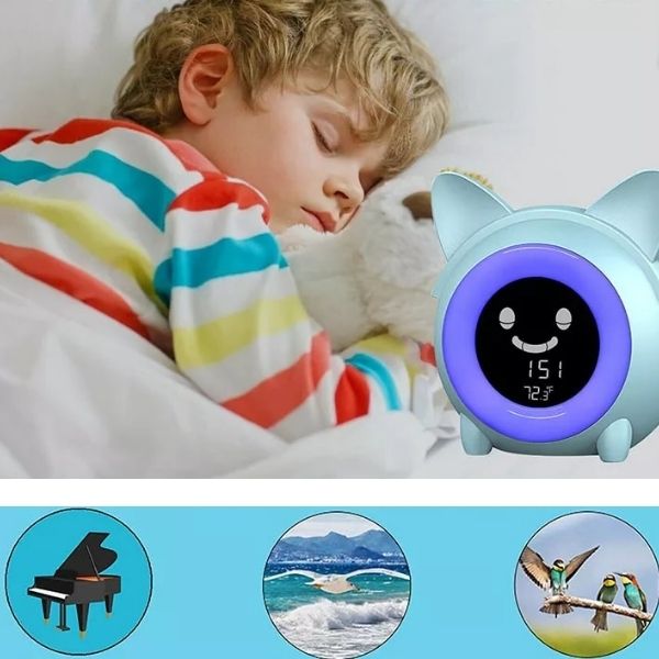 Enfants Réveil Tout-petit Réveil Enfants Sleep Trainer Minuterie