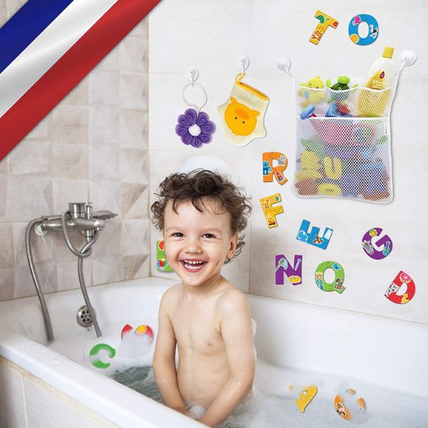 Filet rangement jouet bain – Fit Super-Humain