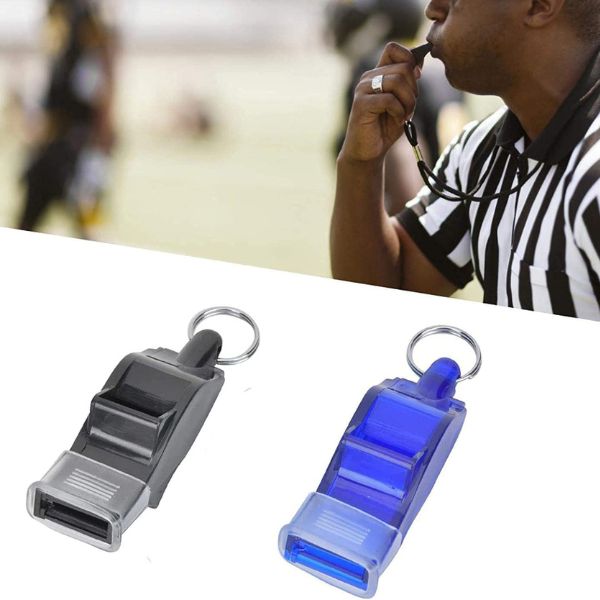 2 Pièces Sifflet à Main, Sifflets à Pression Sport, Sifflet de Arbitre  Enfant Entraîneur, Sifflet d'Hygiène à La Main pour Sports Basketball  Football, Sifflets de Sécurité d'urgence Survial : : Sports et