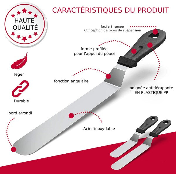 SPATULE COUDEE I0X L 150 – Bakery and Patisserie Products