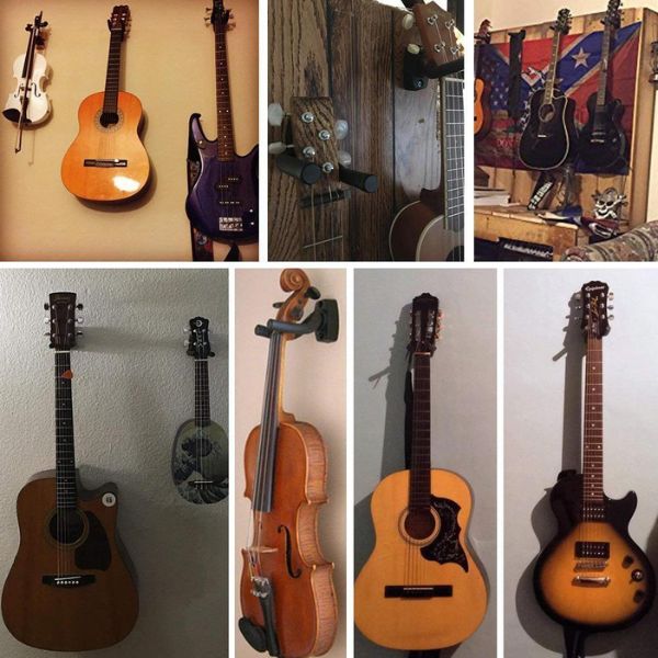 support mural guitare acoustique