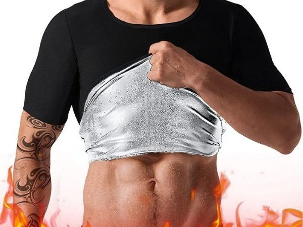 t-shirt sudation homme effet sauna perdre du poids
