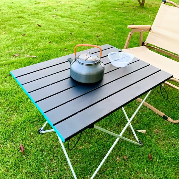 Table pliante meuble de cuisine de camping orange – Luckyfind