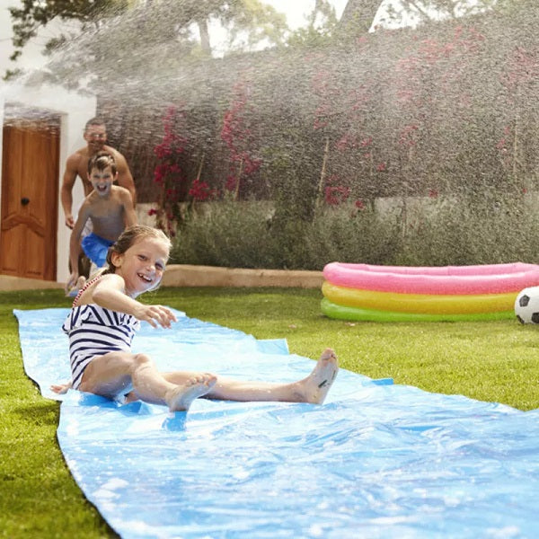 Piscine à glissière gonflable pour enfants et adultes, super grand