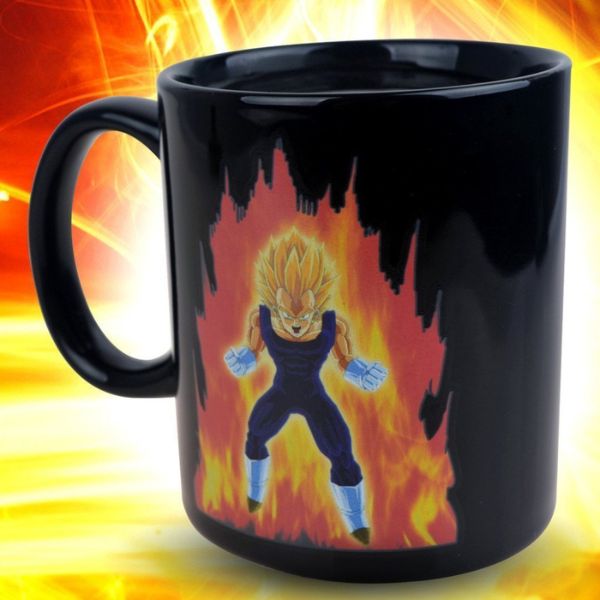 tasse dragon ball z qui change de couleur