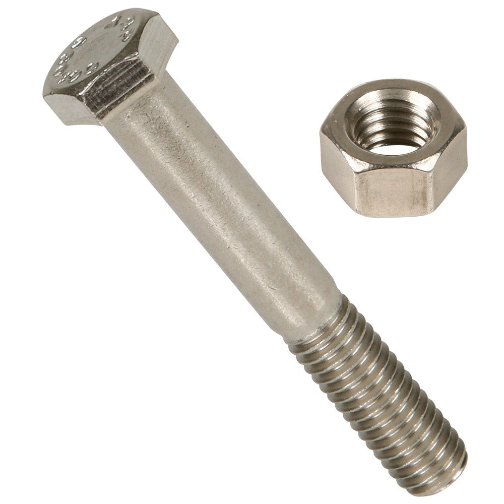 NBS5/8X6 - Nut & Bolt Set, Zinc Plated, 5/8" X 6" - Discountirrigation.com