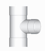 2901-6641 - PIP Tee, SW, 100 PSI, 12 x 4