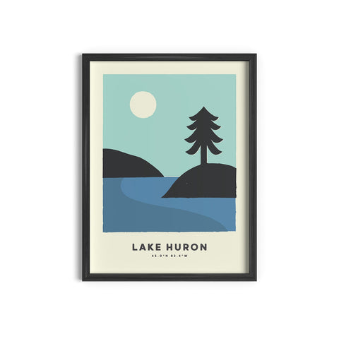 Lake Huron Print - Osgoode Company