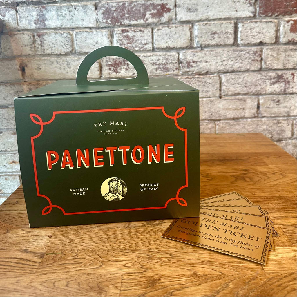 Panettone with 5 Golden Tickets